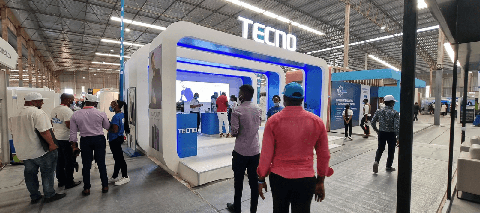 TECNO & Itel Dual-Brand Booth