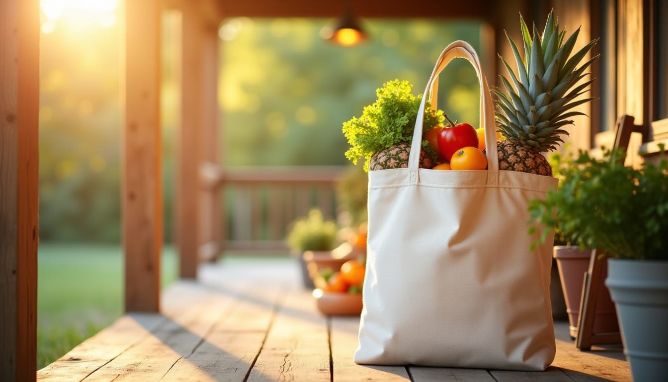 Duncan Street tote lifestyle photography